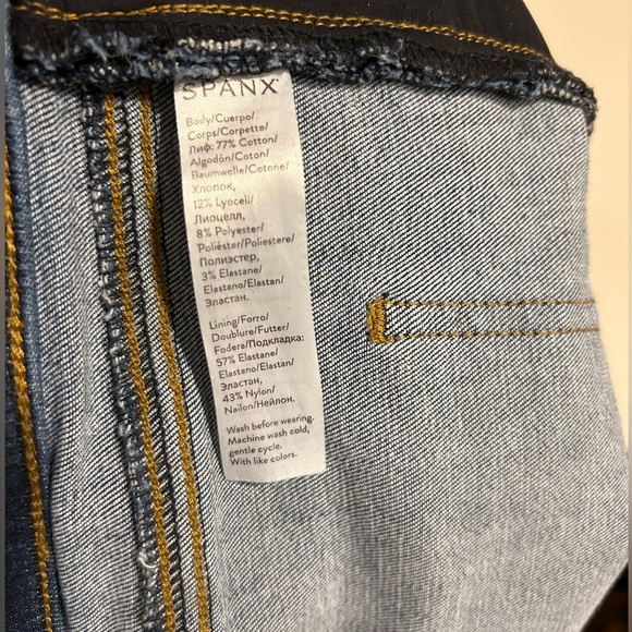 SPANX - Jeans - Straight / Tapered Ankle - Size Large - Picture 11 of 11